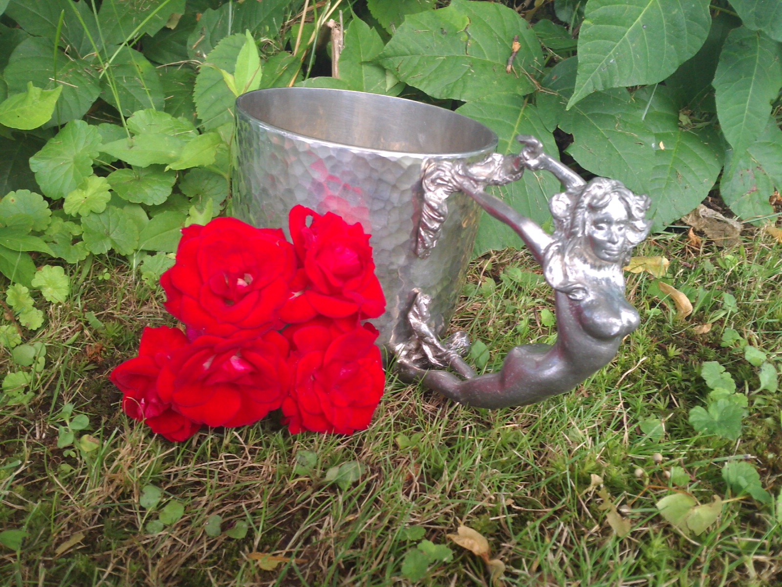 Handcrafted pewter cassandra 1